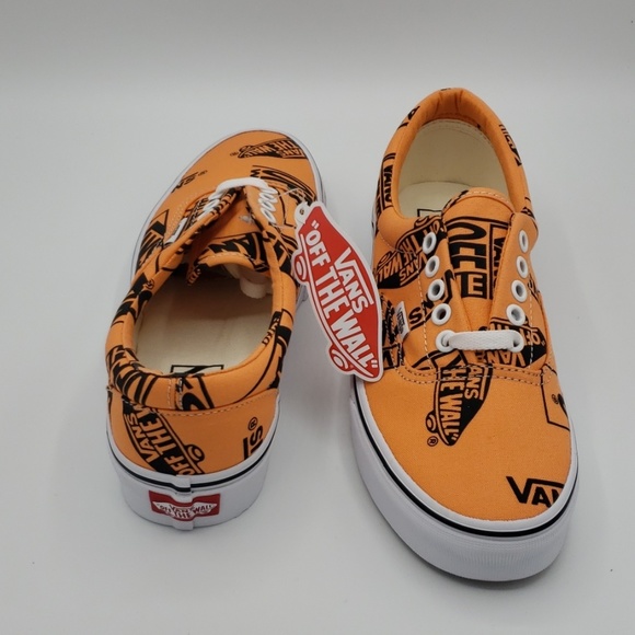 Vans Era Logo Mix Tangerine Black - Picture 5 of 5